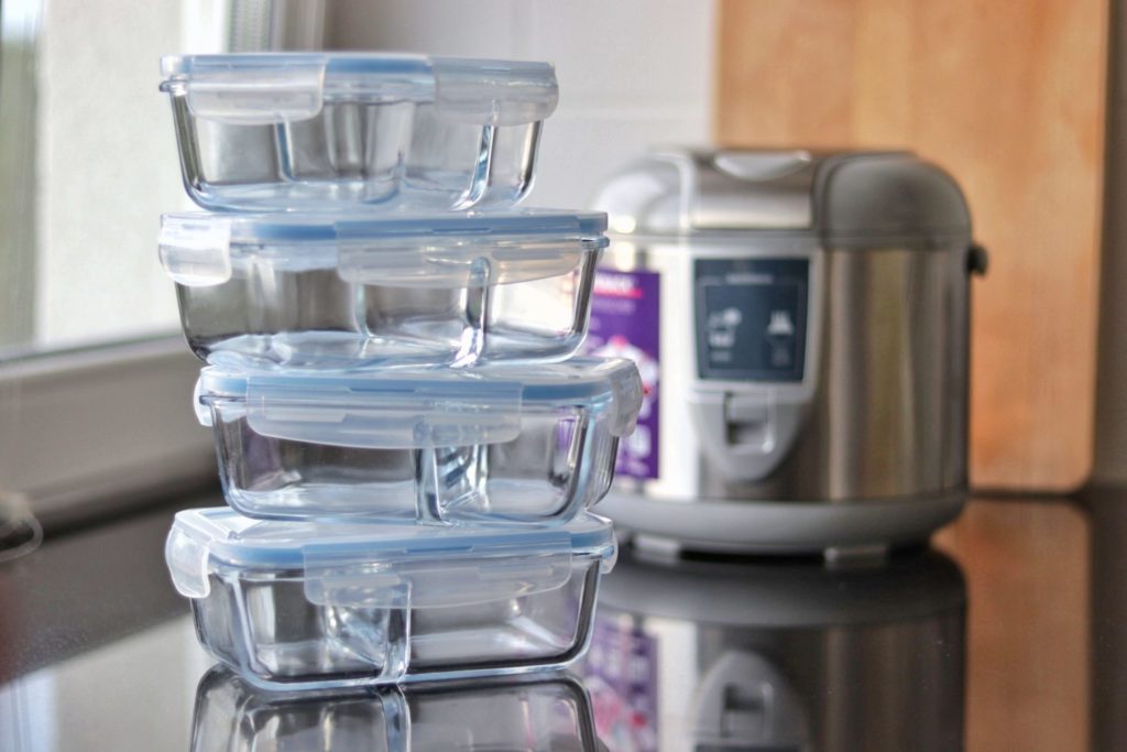Glass containers for 5 Kitchen Gadgets For Simple And Effective Meal Prep