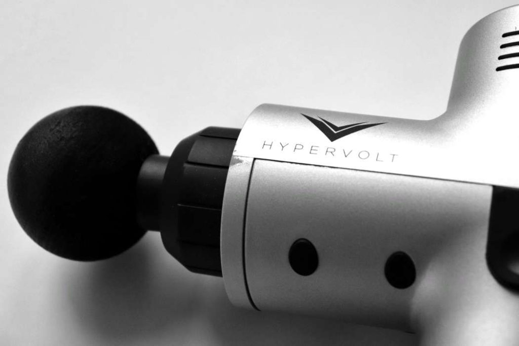 image of the Hyperice Hypervolt massage gun from Hyperice Hypervolt Massage gun in-depth review
