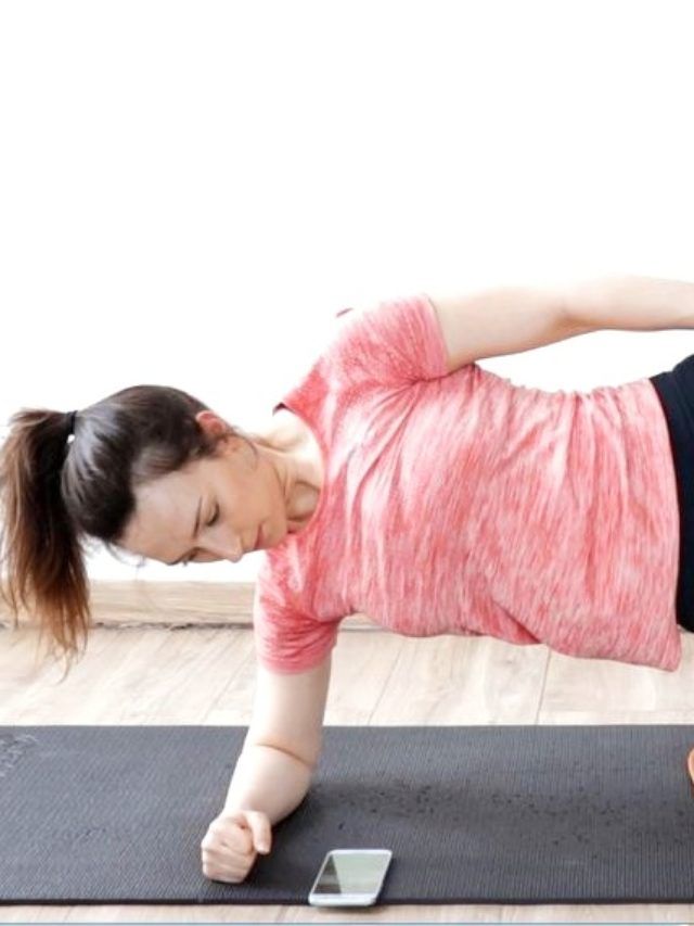 side-lying hip raise exercise