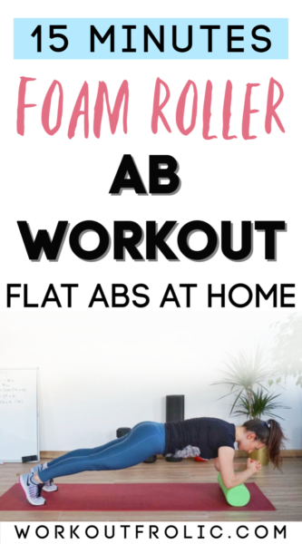 pin for the Foam Roller 15 Minutes Abs Workout