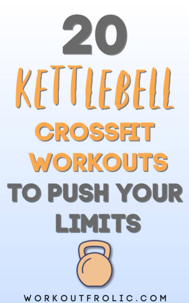 Pin for 20 Kettlebell Crossfit Workouts