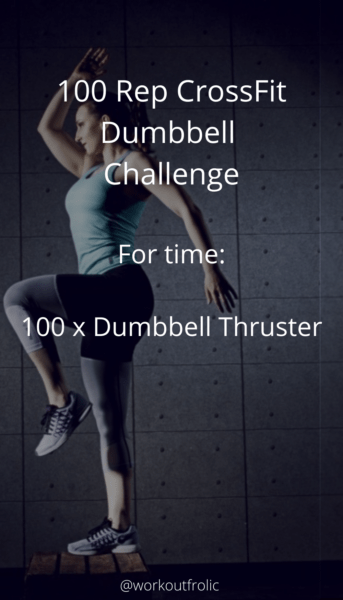 Image of 100 Rep CrossFit Dumbbell Challenge