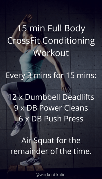 Image of 15 min Full Body CrossFit Conditioning Workout