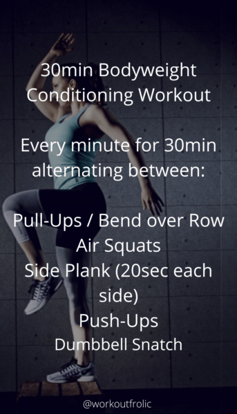 Image of 30min Bodyweight Conditioning Workout